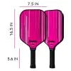 Signature Series Fiberglass Pickleball Paddle with MaxGrit® 16mm (Pink)