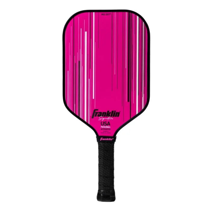 Signature Series Fiberglass Pickleball Paddle with MaxGrit® 16mm (Pink)
