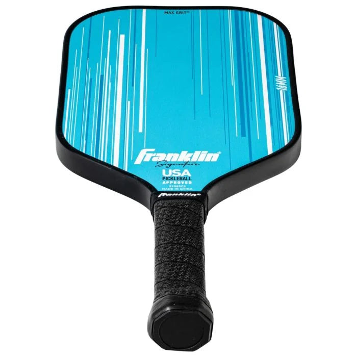 Signature Series Fiberglass Pickleball Paddle with MaxGrit® 16mm (Blue)