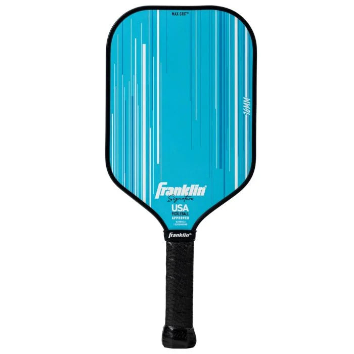Signature Series Fiberglass Pickleball Paddle with MaxGrit® 16mm (Blue)