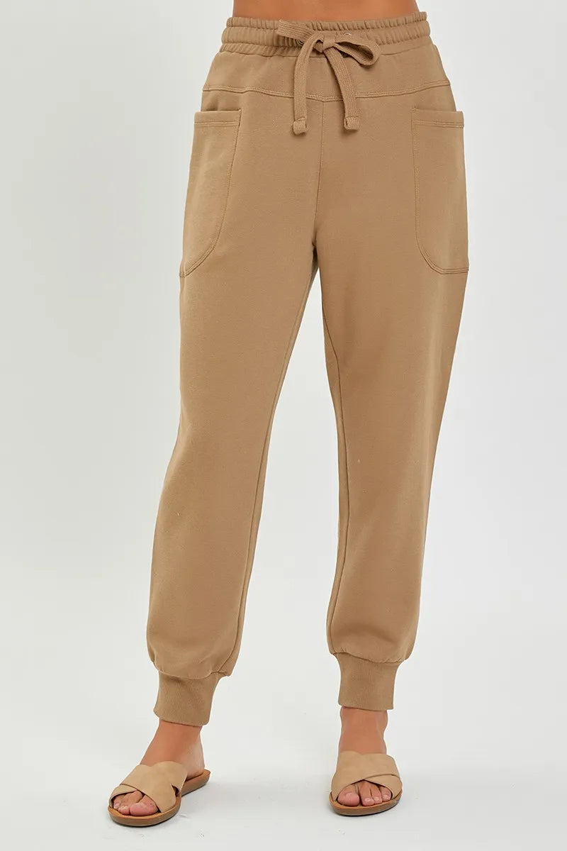 Rally Ready High-Rise Joggers in Mocha
