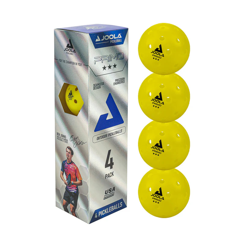 JOOLA Primo Pickleballs: 4 Pack