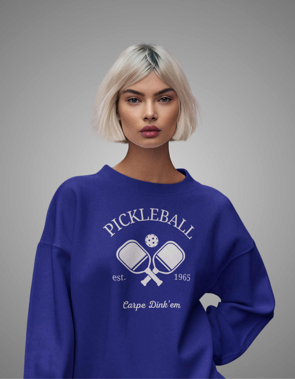 Carpe Dink'em Pickleball Sweatshirt