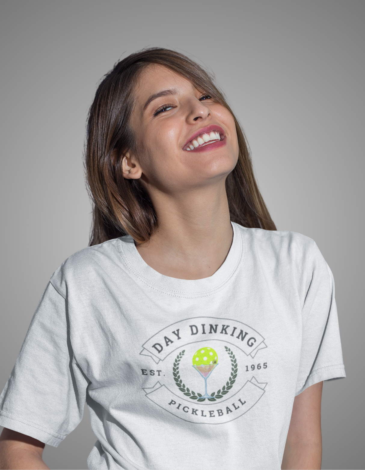 Martini Glass Day Dinking Pickleball T-Shirt