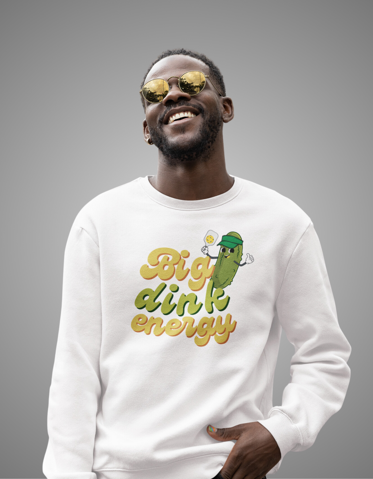 Big Dink Energy Pickleball Sweatshirt