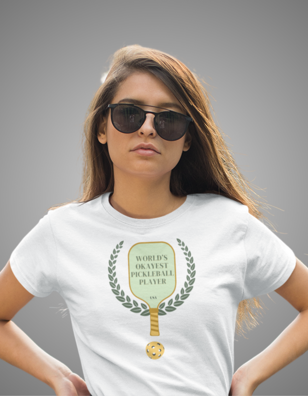 World's Okayest Pickleball T-Shirt