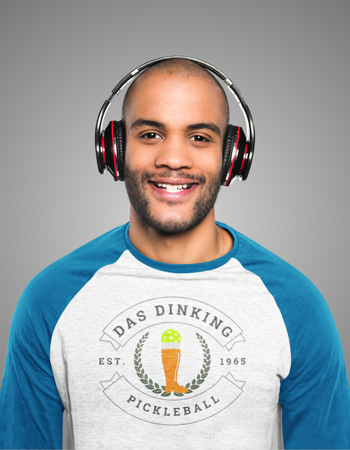 Das Boot Dinking 3/4 Seeve Raglan Shirt