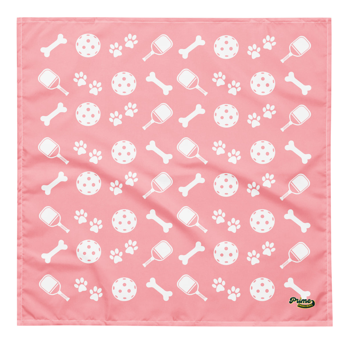 Pickleball Dog Bandana (Pink)