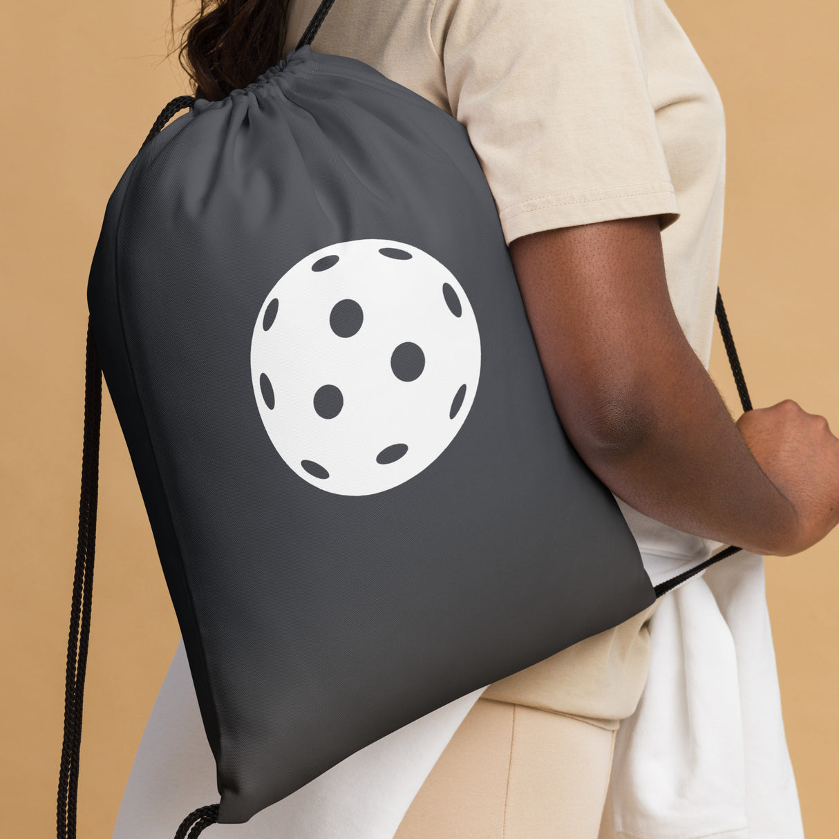 Pickleball Drawstring Bag