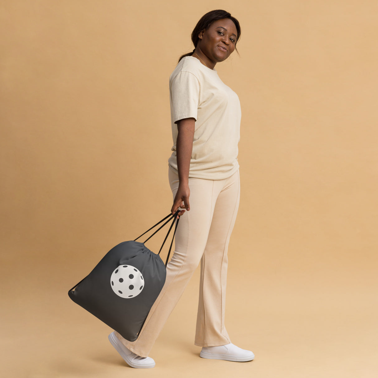 Pickleball Drawstring Bag