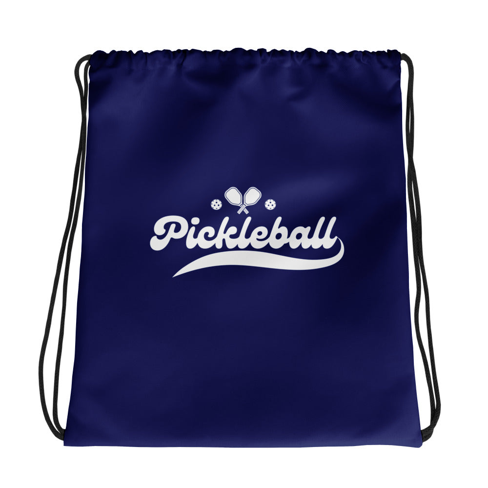 Pickleball Swoosh Drawstring bag