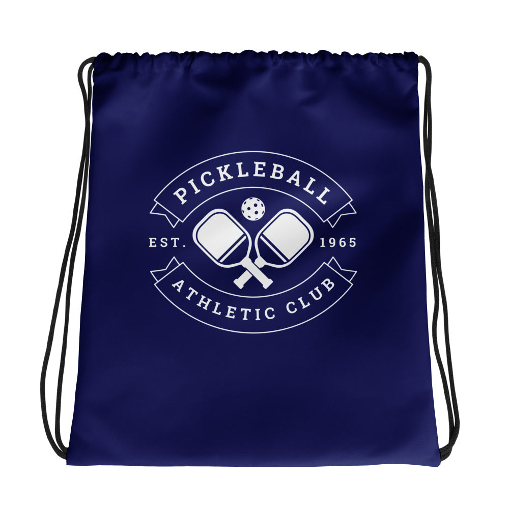 Pickleball Athletic Club Drawstring Bag