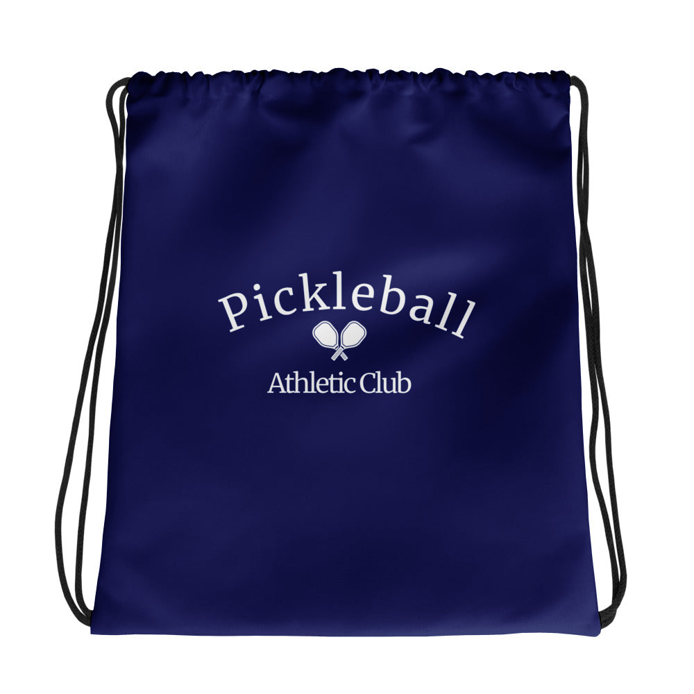 Pickleball Athletic Club Drawstring Bag