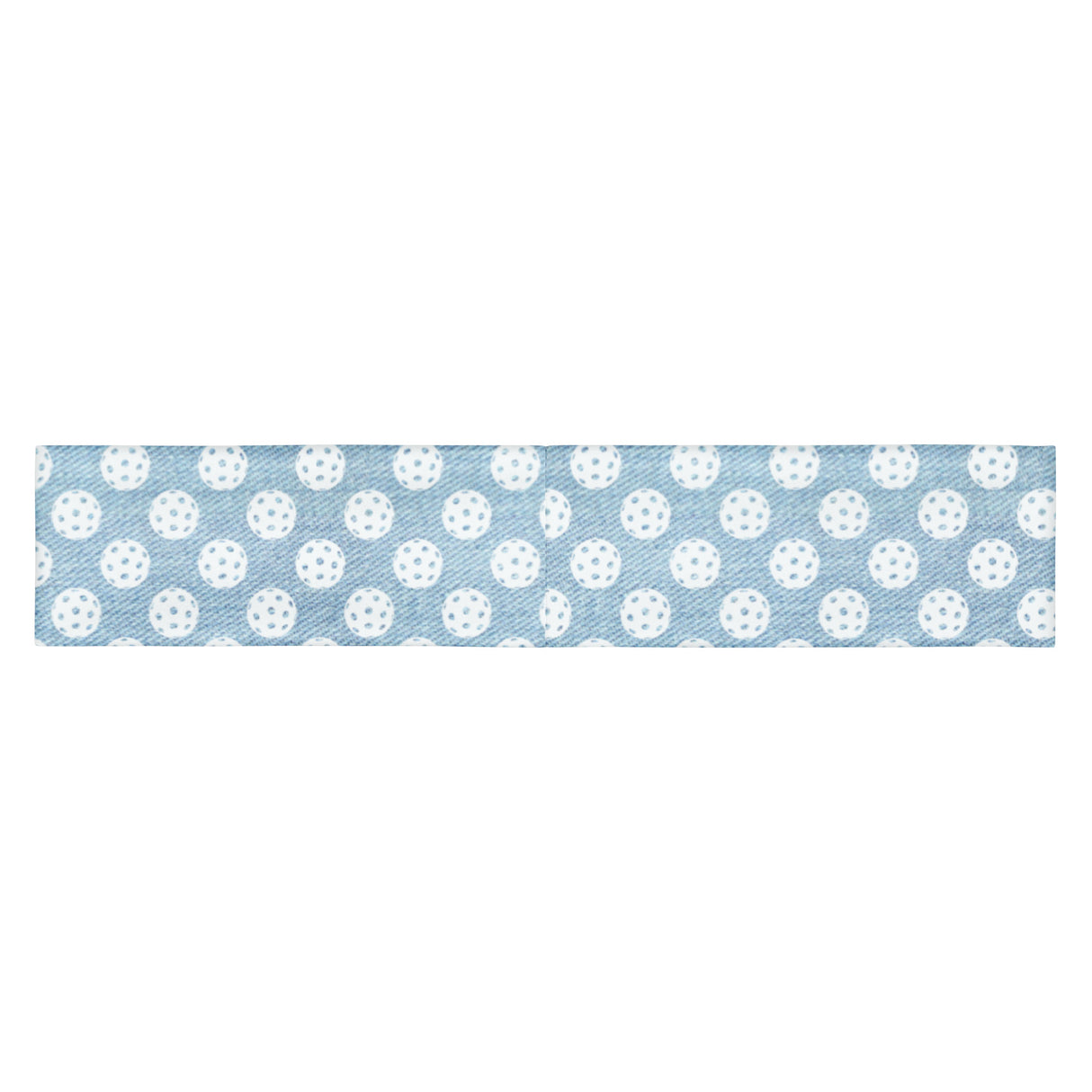 Pickleball Denim Design Moisture-Wicking Headband
