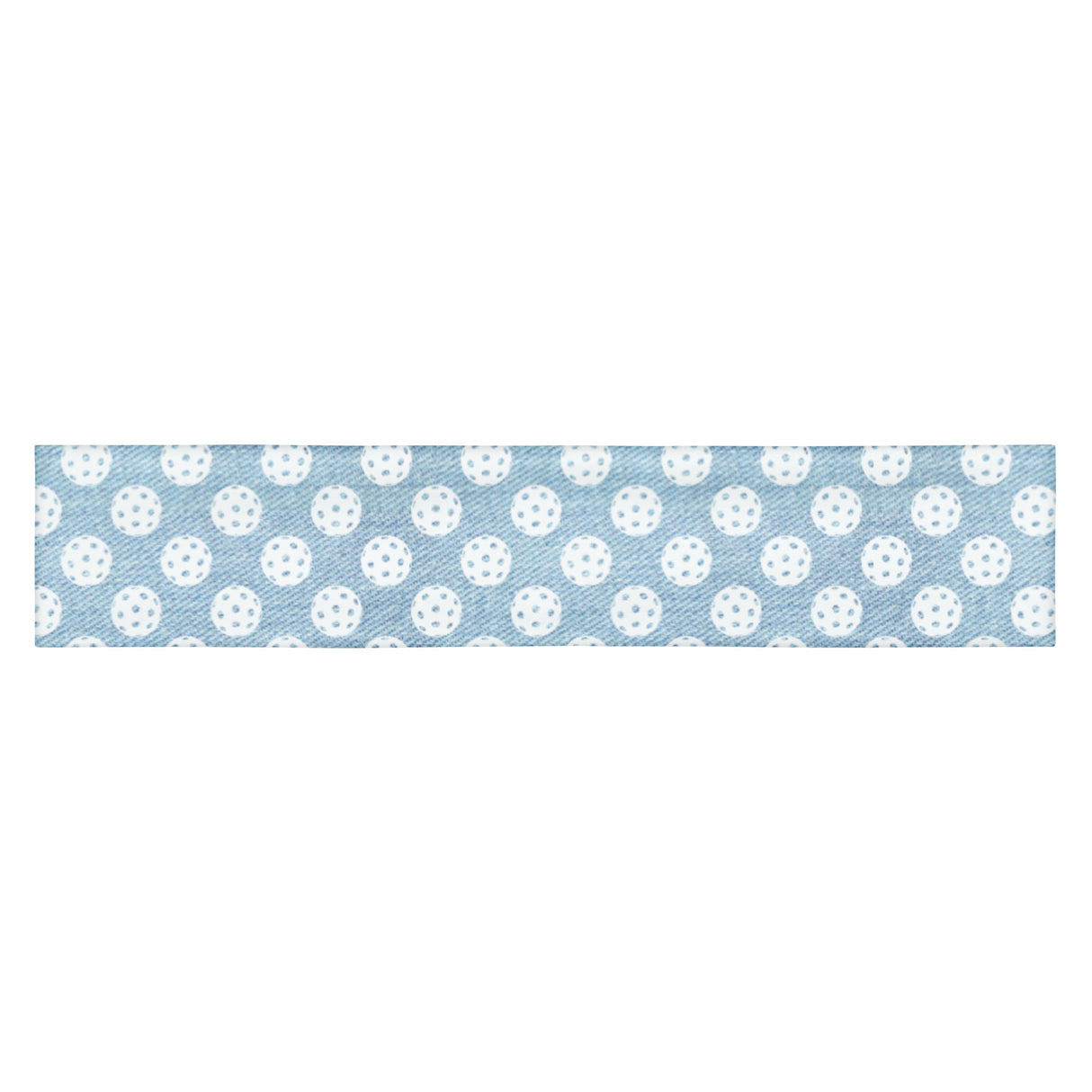 Pickleball Denim Design Moisture-Wicking Headband