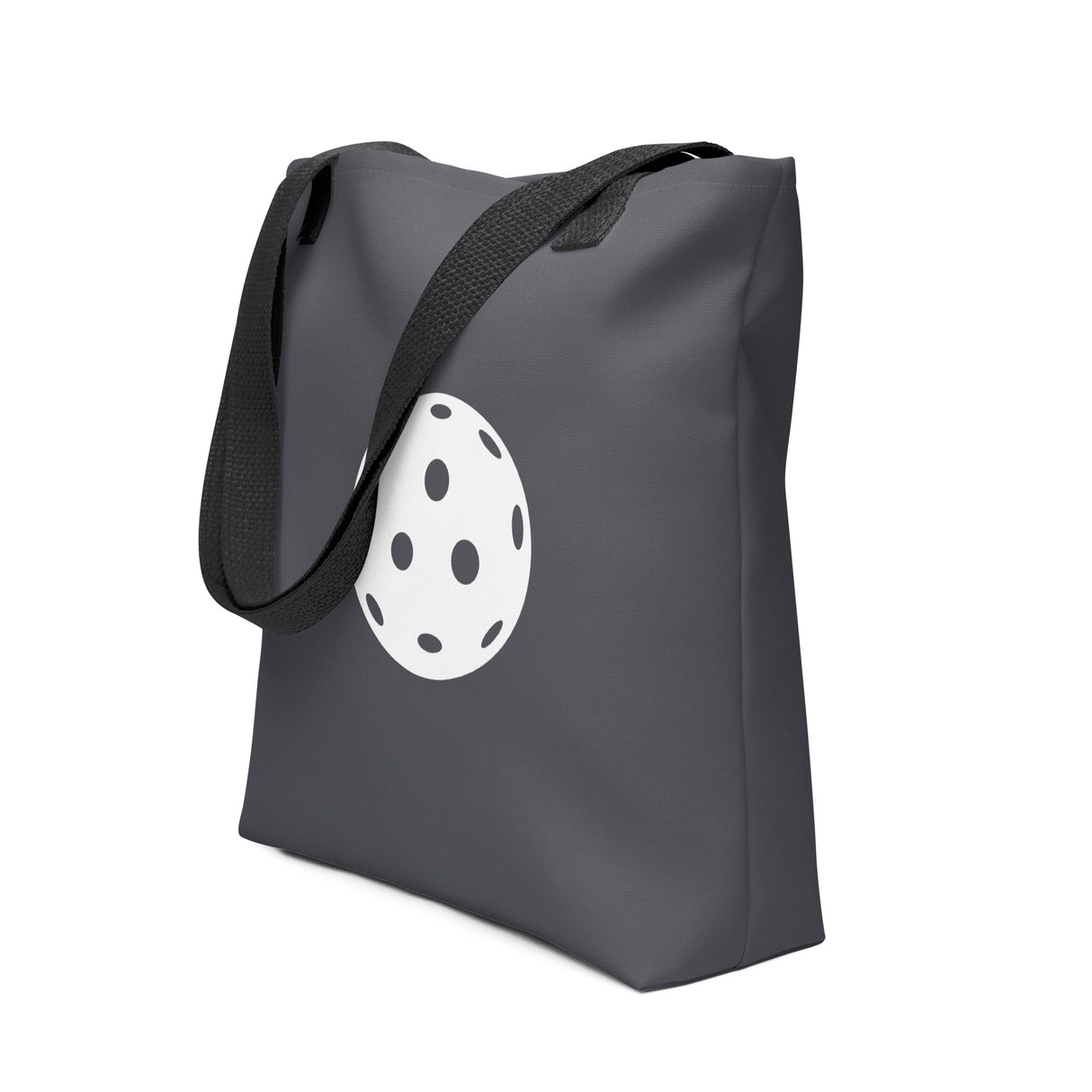 Grey Pickleball Tote Bag