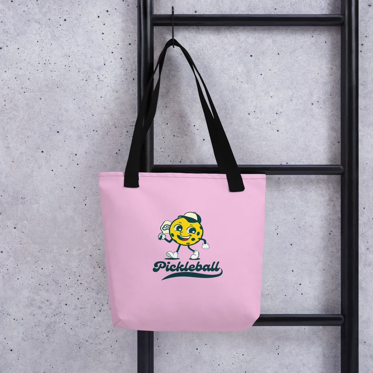 Pink Pickleball Pete Tote bag