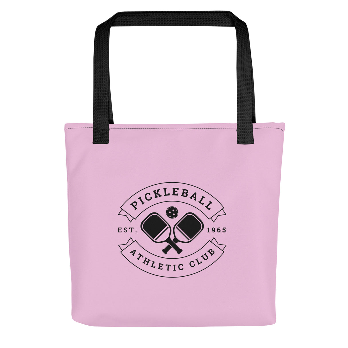 Pink Pickleball Athletic Club Tote Bag
