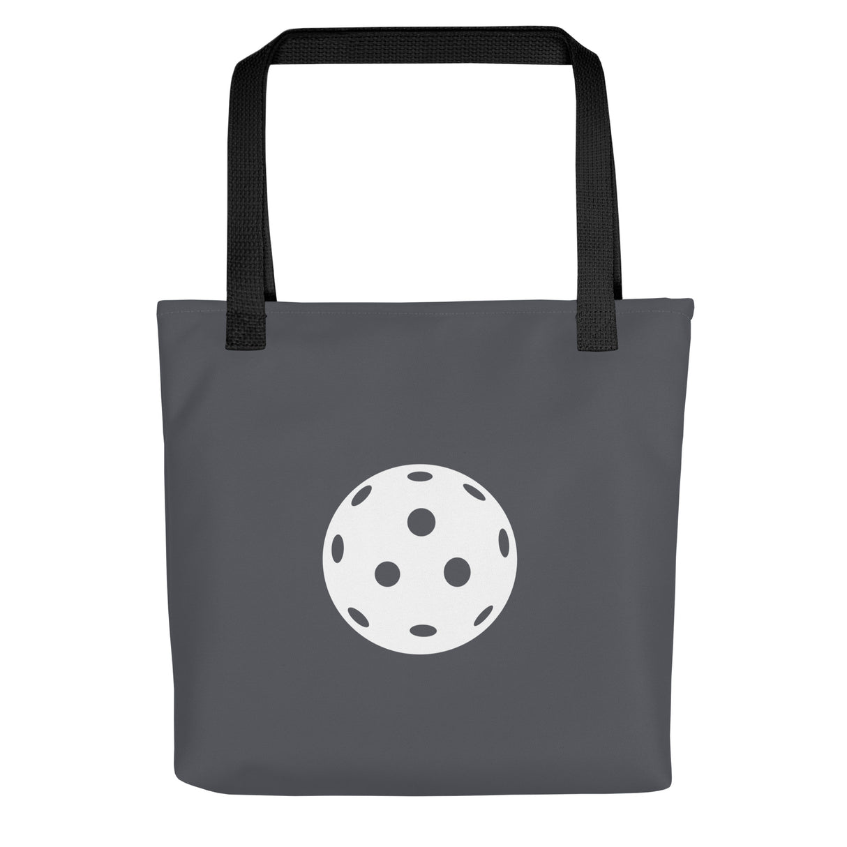 Grey Pickleball Tote Bag