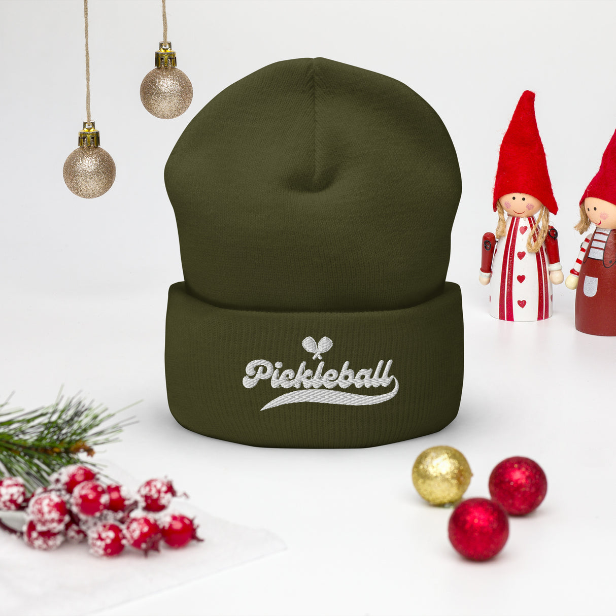 Cuffed Pickleball Beanie