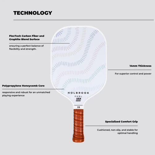 Holbrook: Malibu Pickleball Paddle
