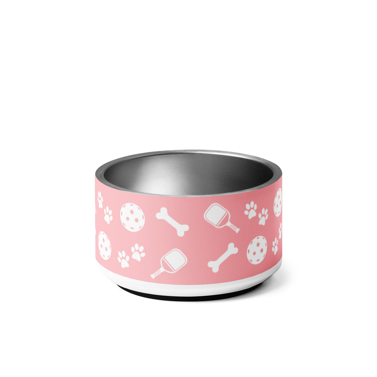 Pickleball Dog Bowl (Pink)