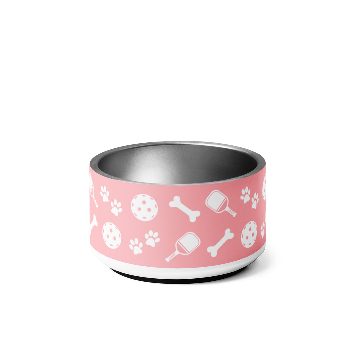 Pickleball Dog Bowl (Pink)