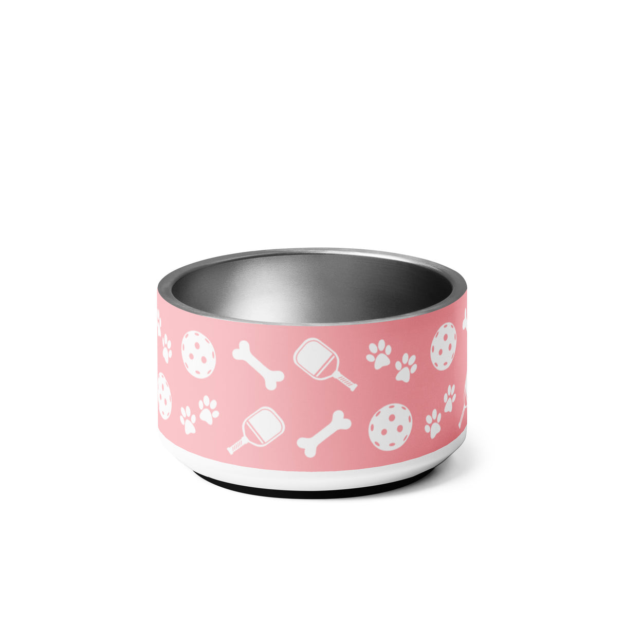 Pickleball Dog Bowl (Pink)