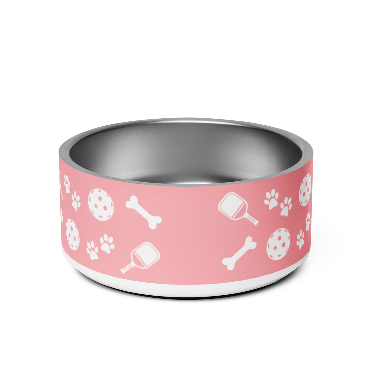 Pickleball Dog Bowl (Pink)