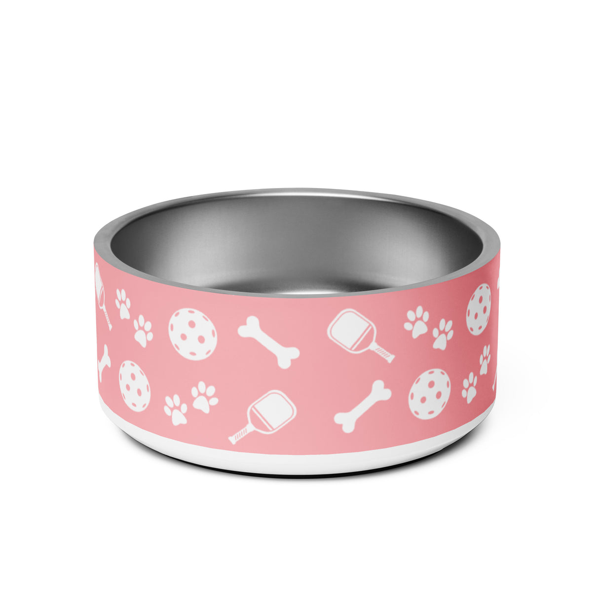 Pickleball Dog Bowl (Pink)