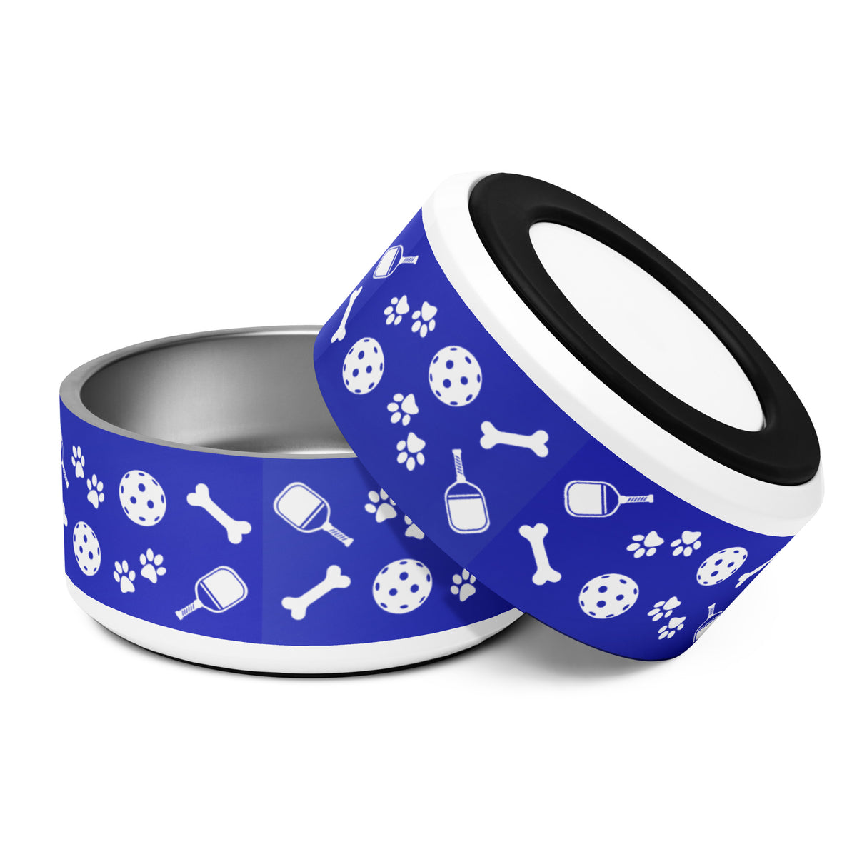 Pickleball Dog Bowl (Blue)
