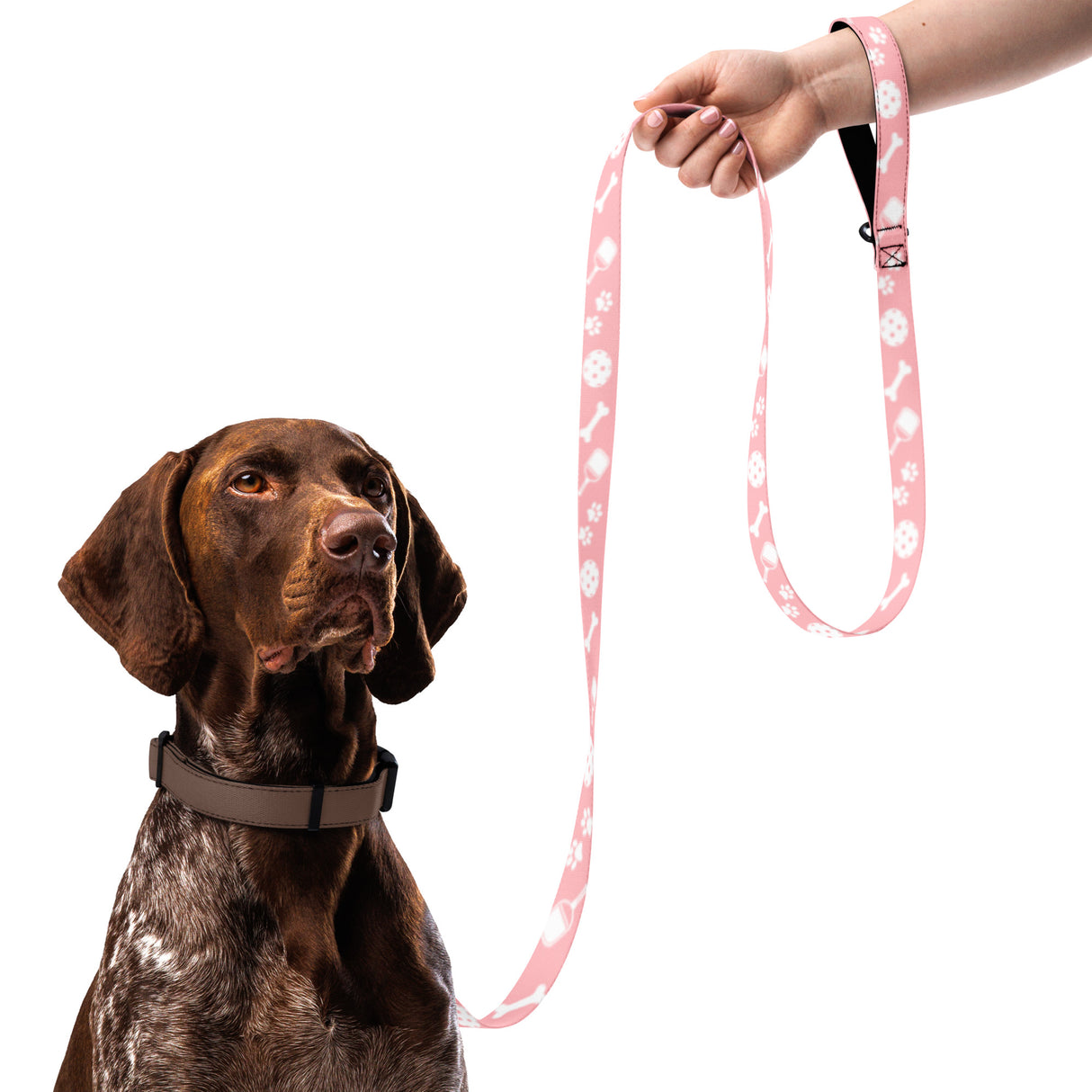 Pickleball Dog Leash (Pink)