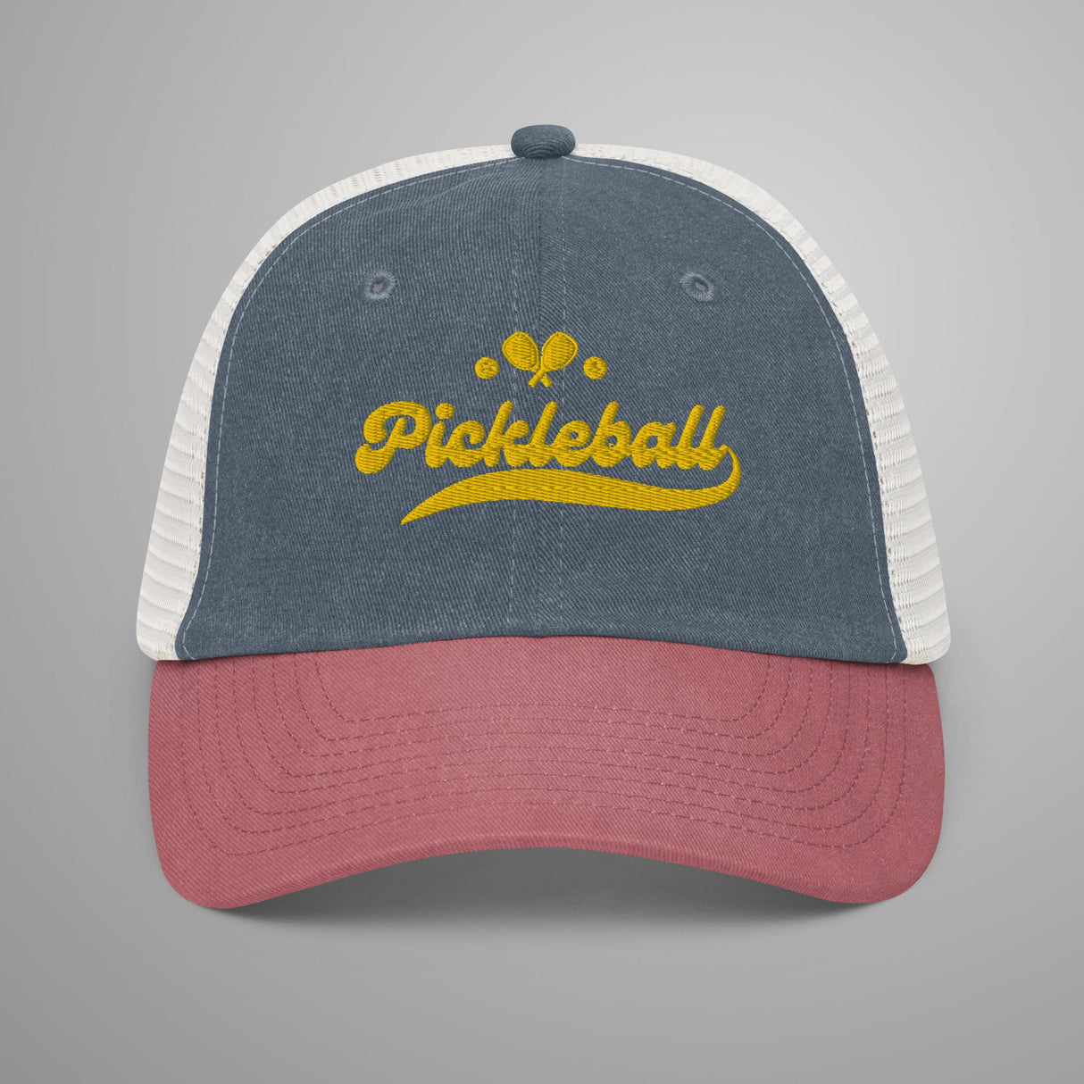Pickleball Swoosh Pigment-dyed Cap