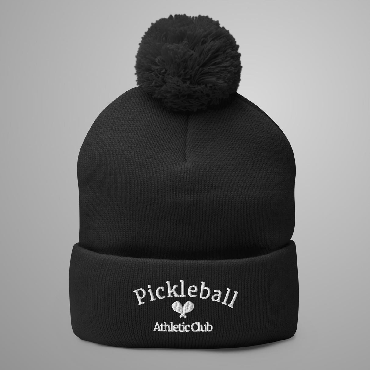 Pickleball Athletic Club Pom-Pom Beanie