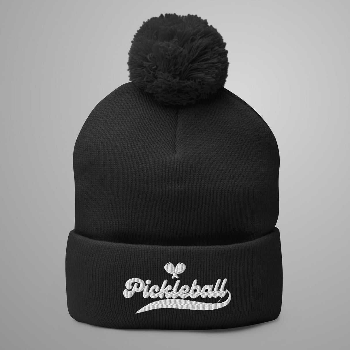Pom-Pom Pickleball Beanie