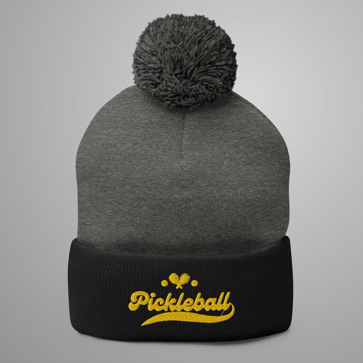 Pickleball Pom-Pom Beanie