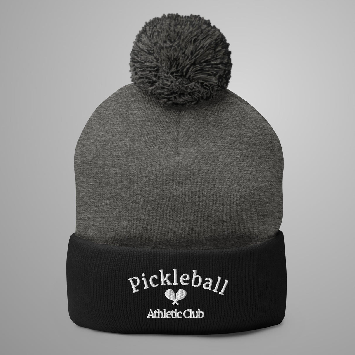 Pickleball Athletic Club Pom-Pom Beanie