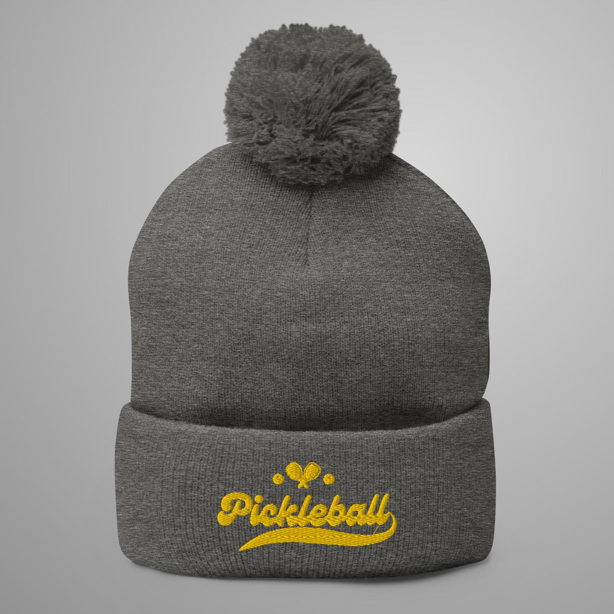 Pickleball Pom-Pom Beanie