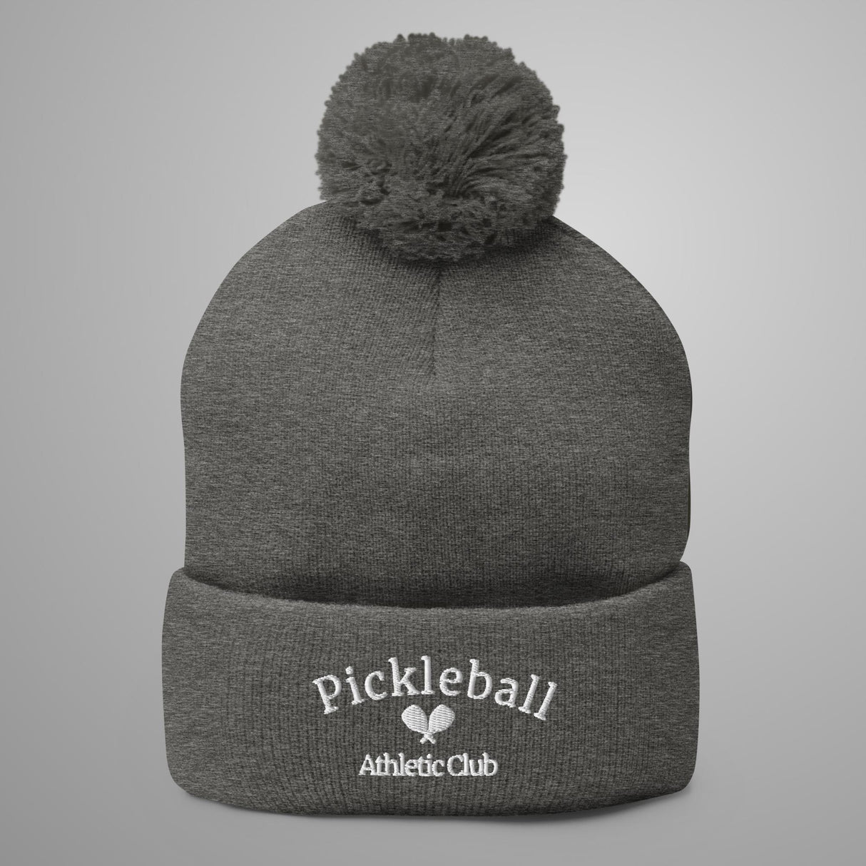 Pickleball Athletic Club Pom-Pom Beanie