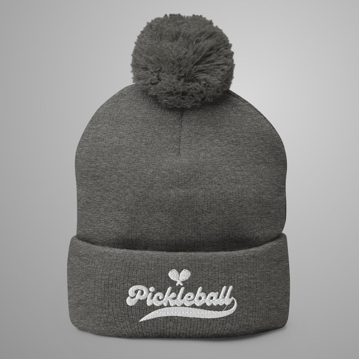 Pom-Pom Pickleball Beanie