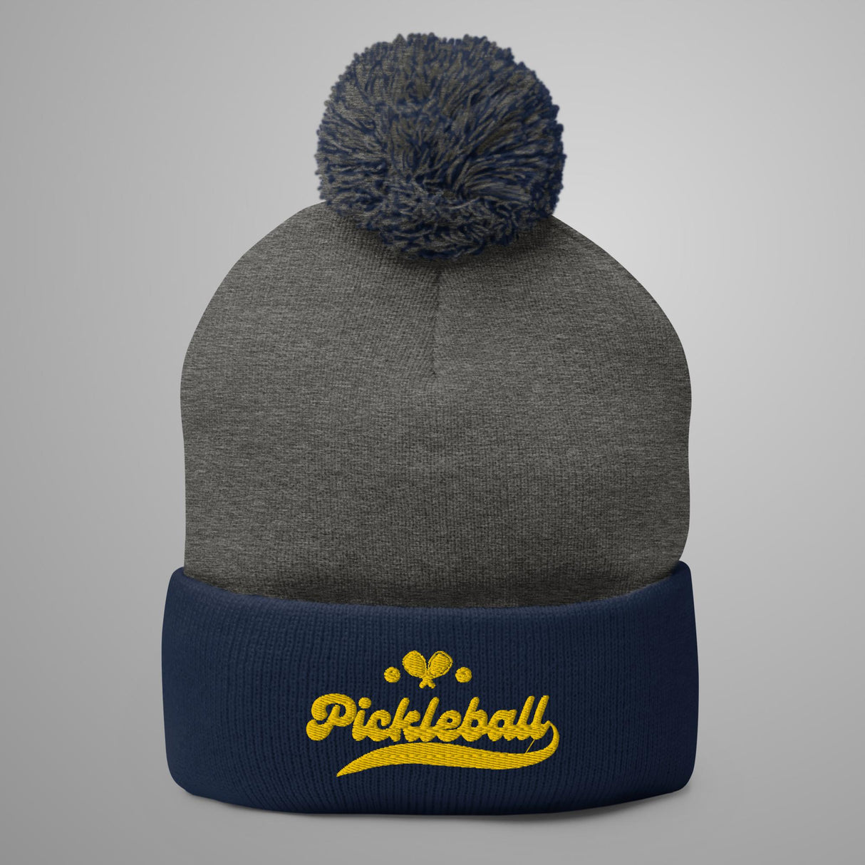 Pickleball Pom-Pom Beanie