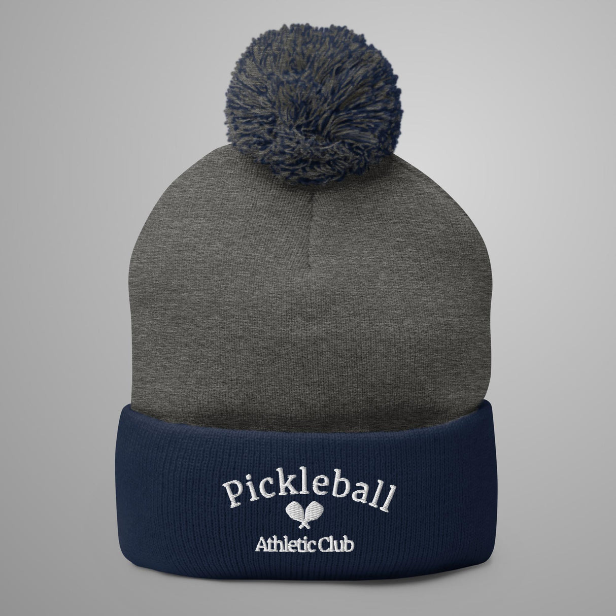 Pickleball Athletic Club Pom-Pom Beanie