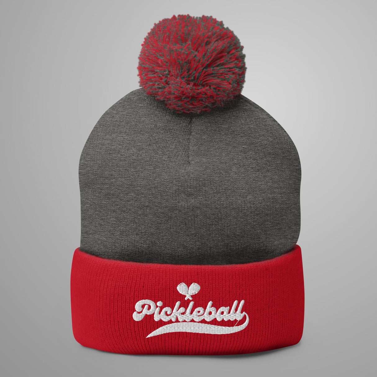 Pom-Pom Pickleball Beanie