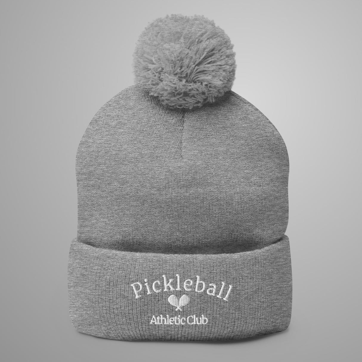 Pickleball Athletic Club Pom-Pom Beanie