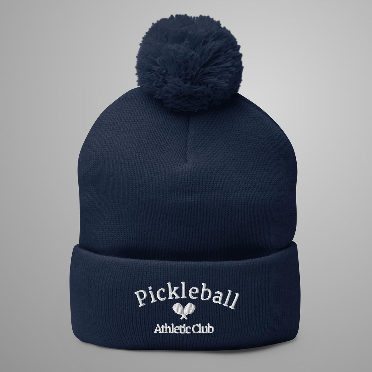 Pickleball Athletic Club Pom-Pom Beanie