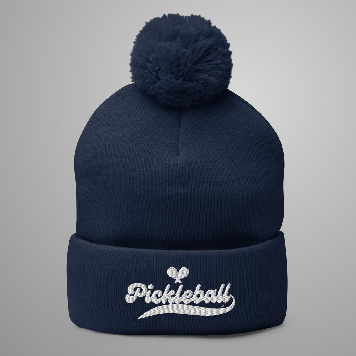 Pom-Pom Pickleball Beanie