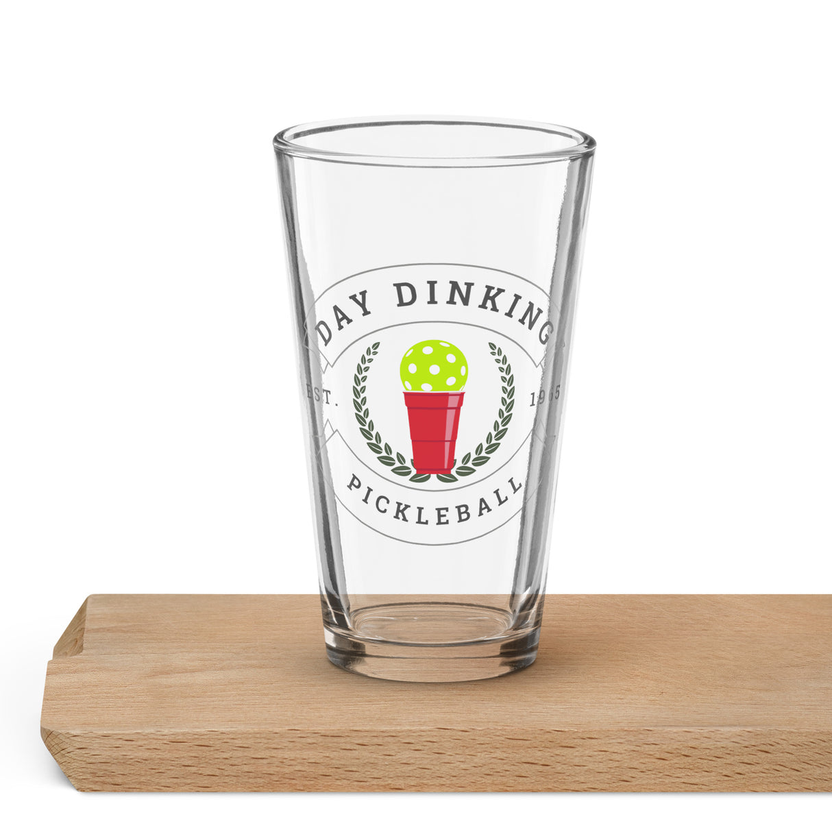 Day Dinking Solo Cup Pickleball Glass