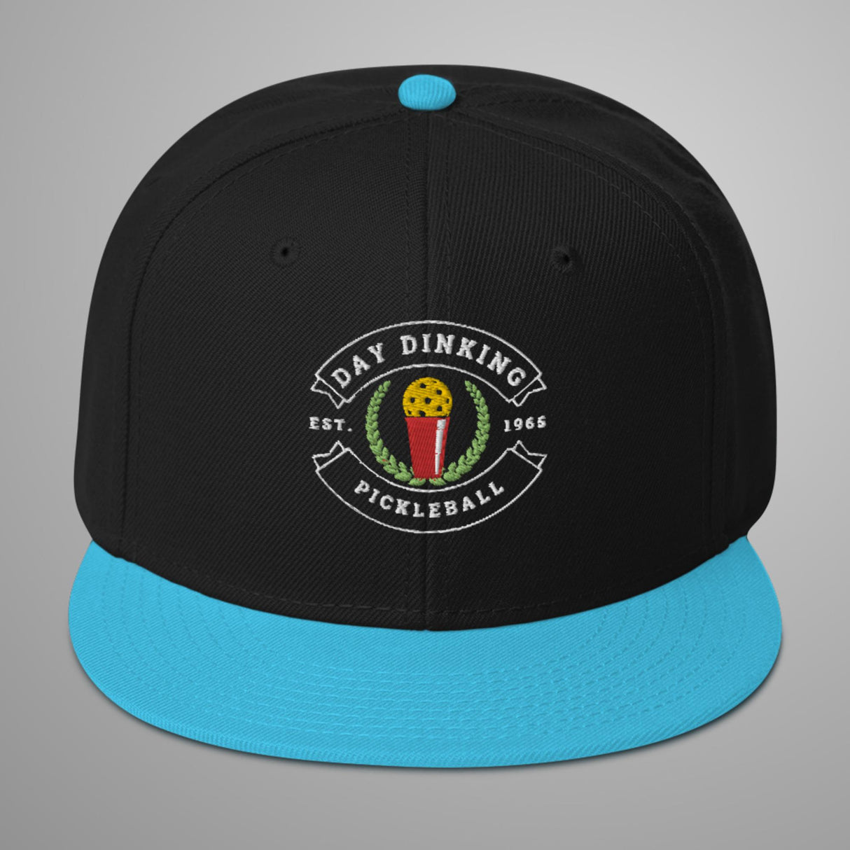 Day Dinking Solo Cup Pickleball Snapback Hat