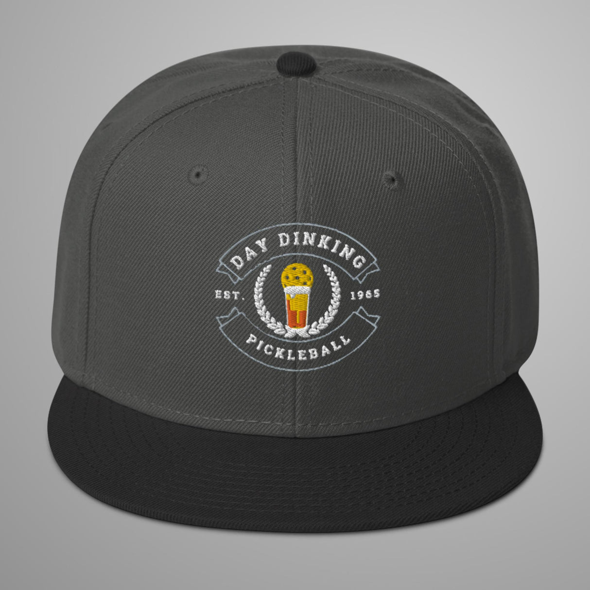 Day Dinking Beer Mug Pickleball Snapback Hat