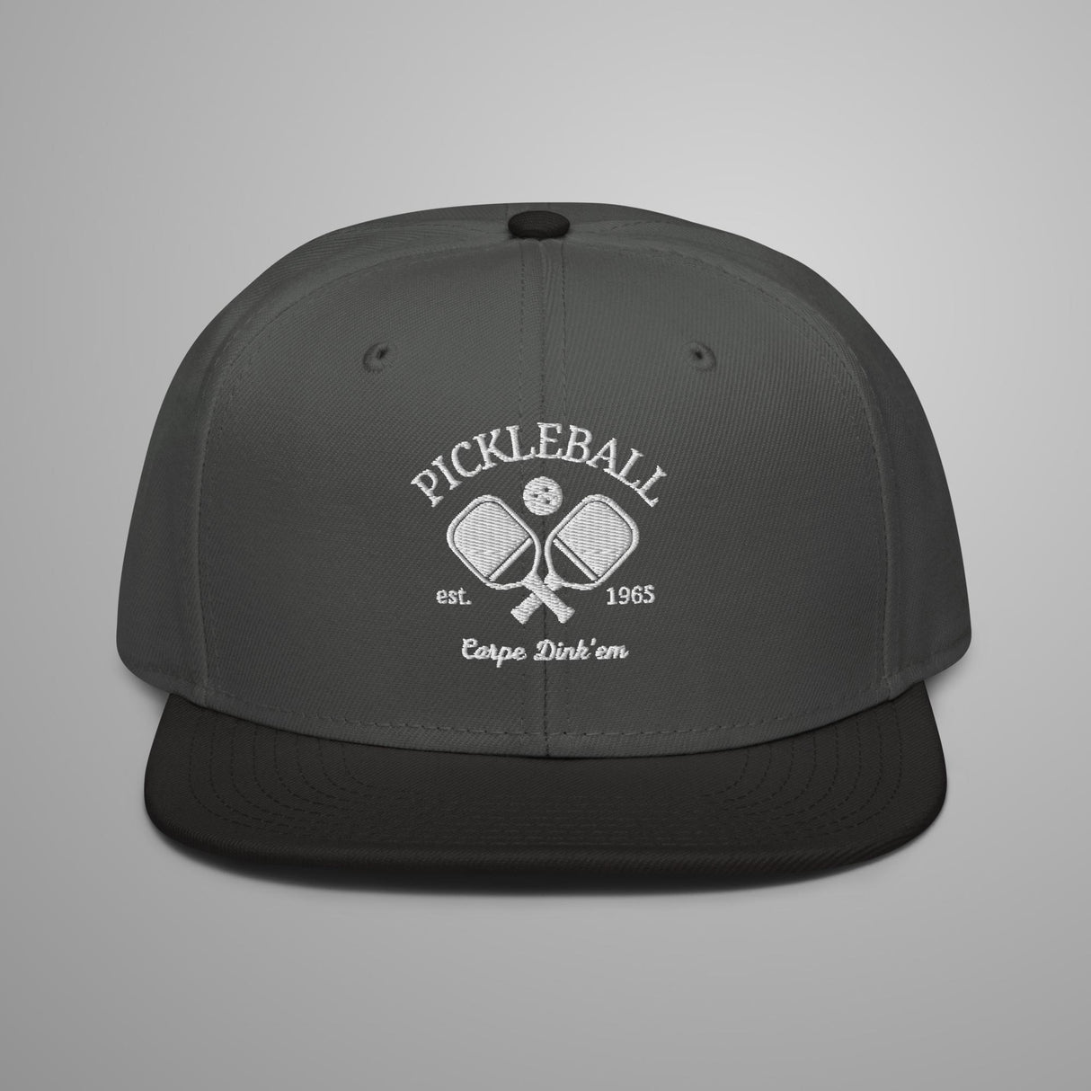 Carpe Dink'em Pickleball Snapback Hat